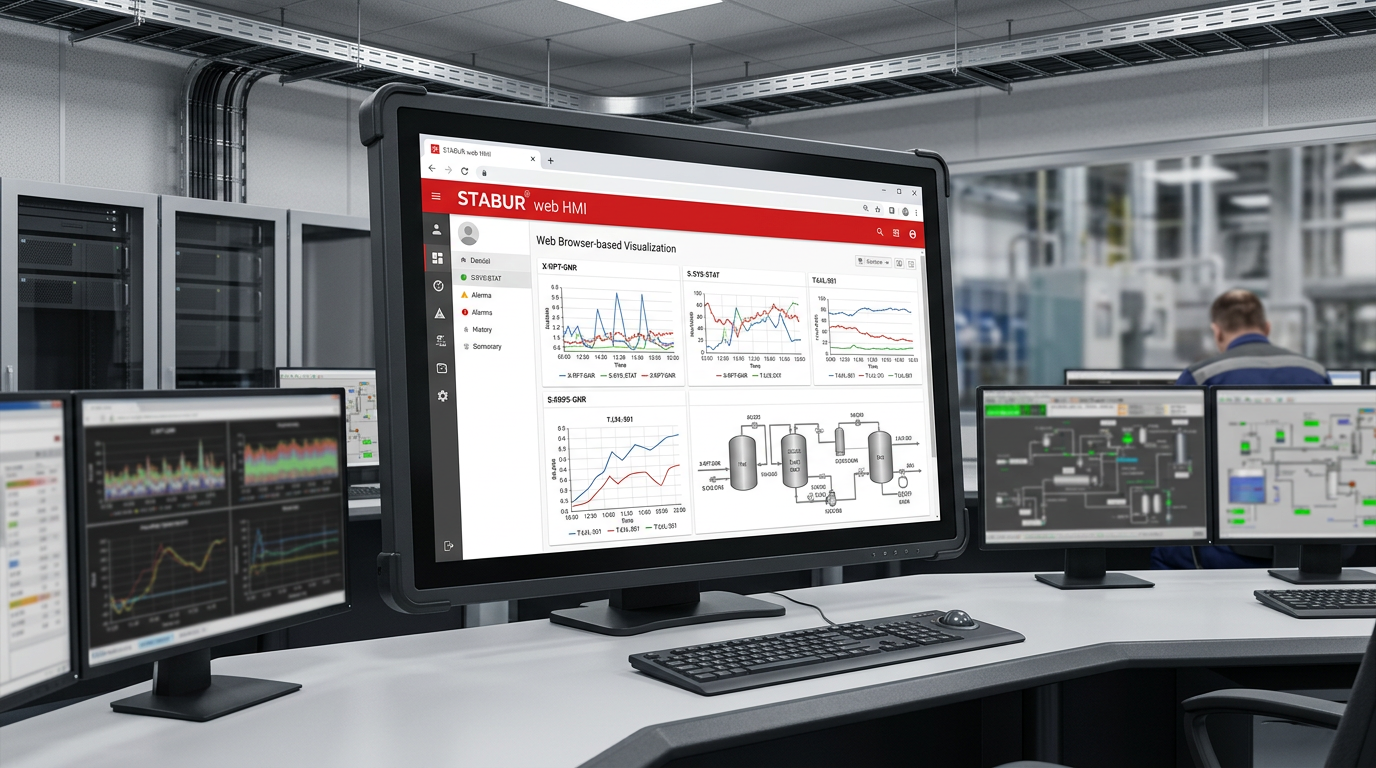 Web-HMI / ПО СТАБУР — Смешивание шихты на участках шихтоподготовки (СТАБУР)